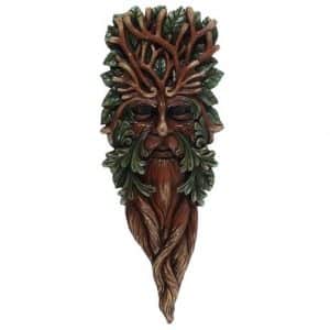 42x15cm Green Man Wall Plaque