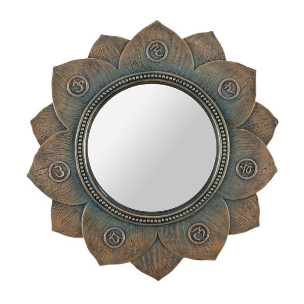 Lotus Flower Chakra Wall Mirror