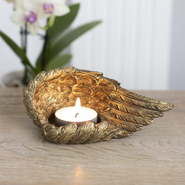 Angel Wing Candle Holder